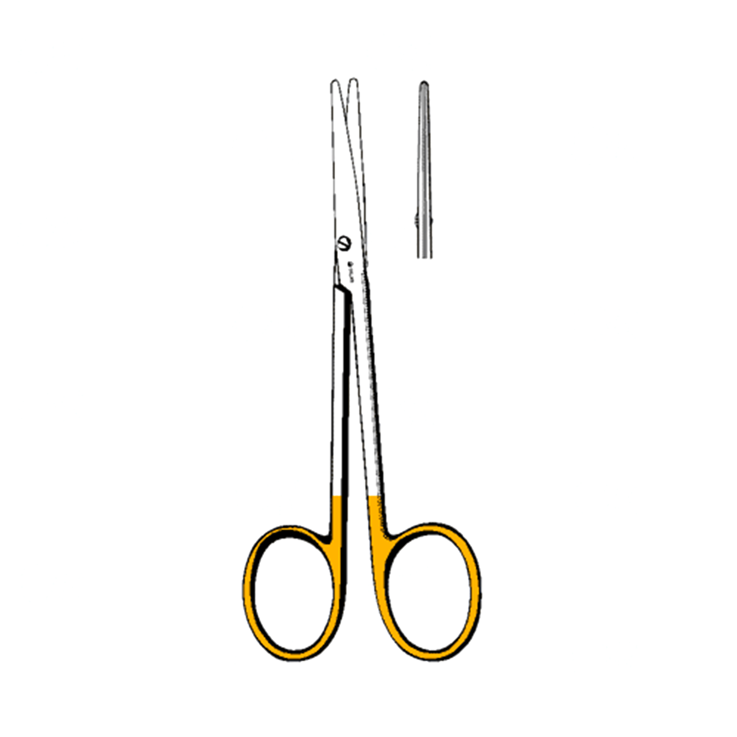 Sklar Edge Tungsten Carbide Strabismus Scissors